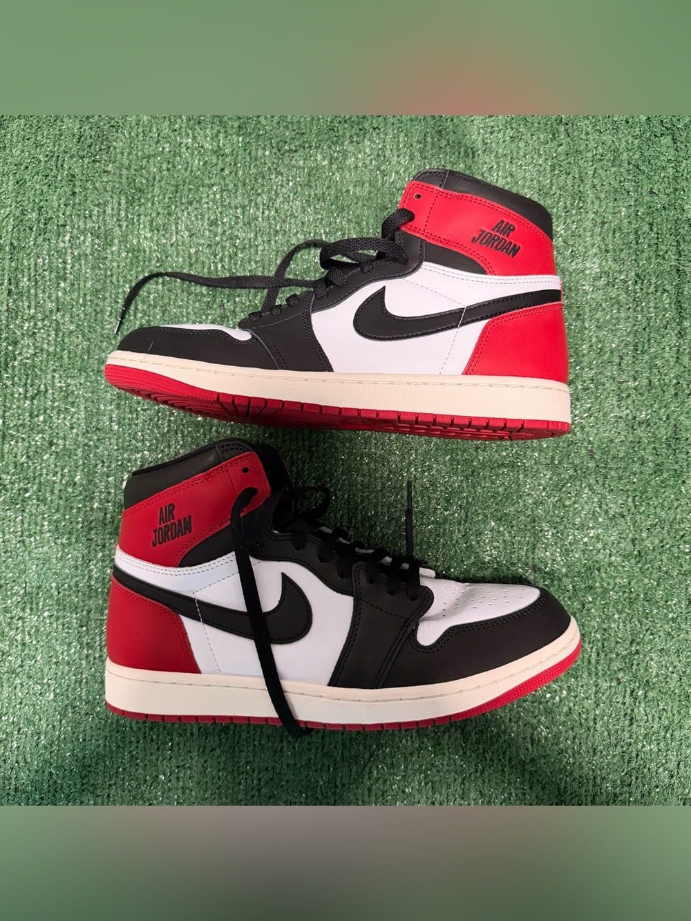 Jordan 1 Black Toe Reimagined Size 10